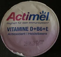 Danone Actimel® Joghurt Heidelbeere 4 x 115g = 460g