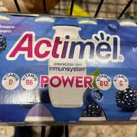 Danone Actimel® Power Heidelbeere-Brombeere 8 x 100g = 800g
