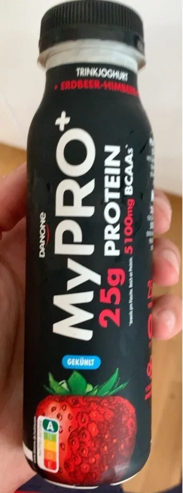 Danone MyPRO+ 25g Protein 5100mg BCAAs Erdbeer-Himbeer Geschmack 2 x 300g