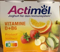 Danone Actimel® Joghurt Multifrucht 4 x 115g = 460g