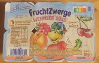Danone Fruchtzwerge weniger süss Pfirsich, Kirsche, Himbeere 6x50g