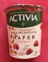 Danone ACTIVIA® 100% Pflanzlich Hafer Himbeere 340g