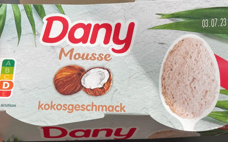 Danone Dany Mousse 4x60g Kokosnuss