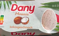 Danone Dany Mousse 4x60g Kokosnuss