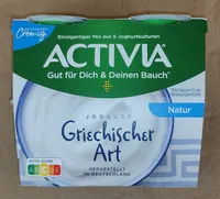 Danone ACTIVIA®Joghurt Natur griechischer Art 4x110g
