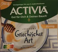 Danone ACTIVIA® Joghurt griechischer Art Honig 4x110g