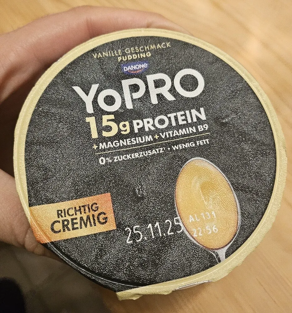 Yopro Pudding Vanilla