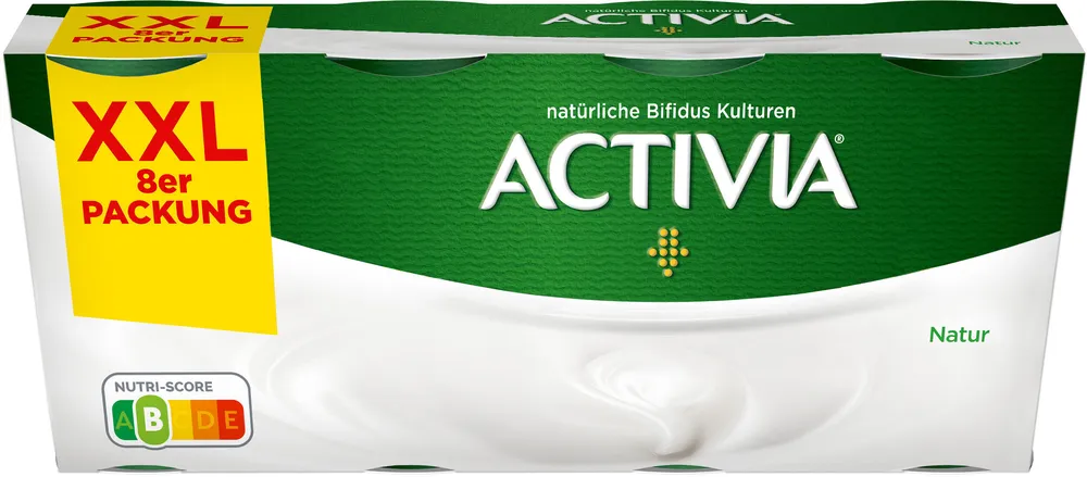 Danone ACTIVIA® XXL Natur 3,5% 8 x 115g = 920g