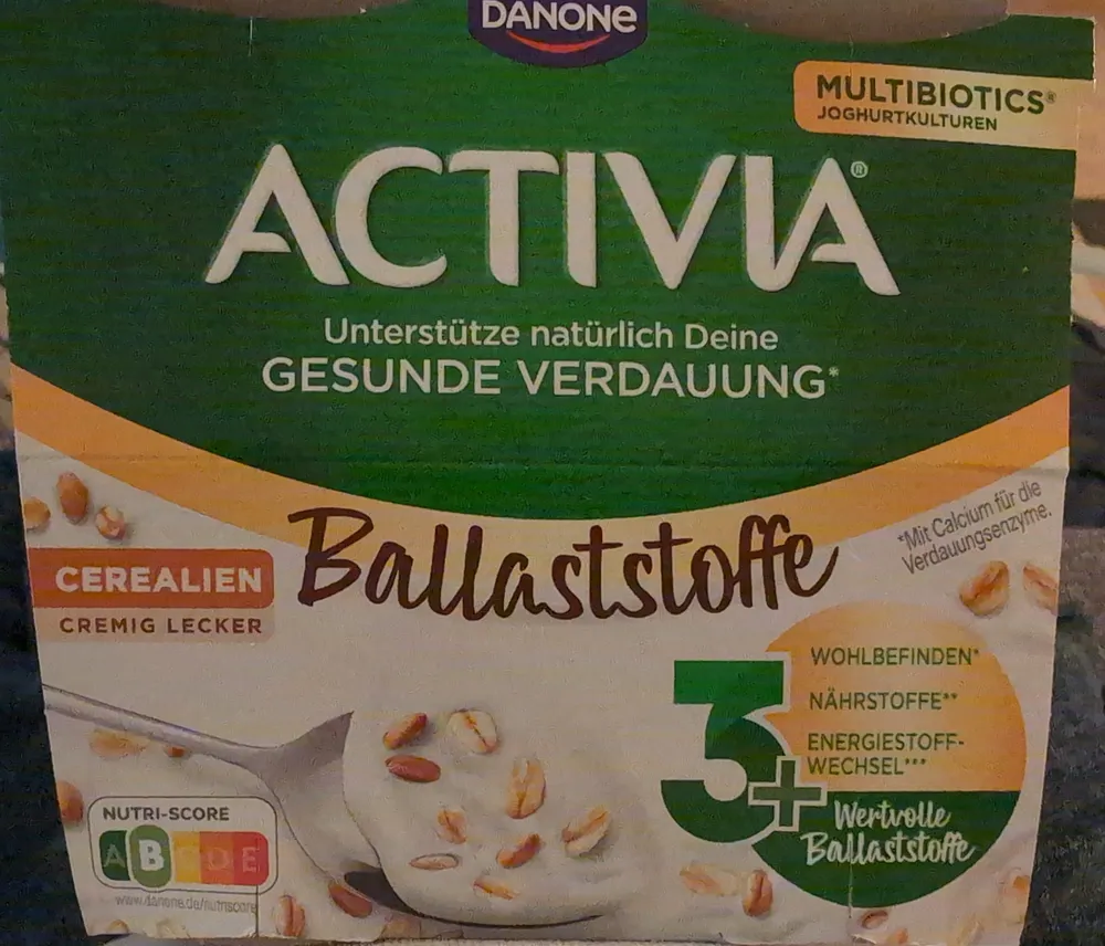 Danone ACTIVIA® Cerealien 3,5% 4 x 115g = 460g