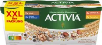 Danone ACTIVIA® XXL Cerealienmix 2x Müsli / 2x Dinkel & Walnuss / 2x Quinoa & Sonnenblumenkerne / 2x Cerealien 3,5% 8 x 115g = 920g