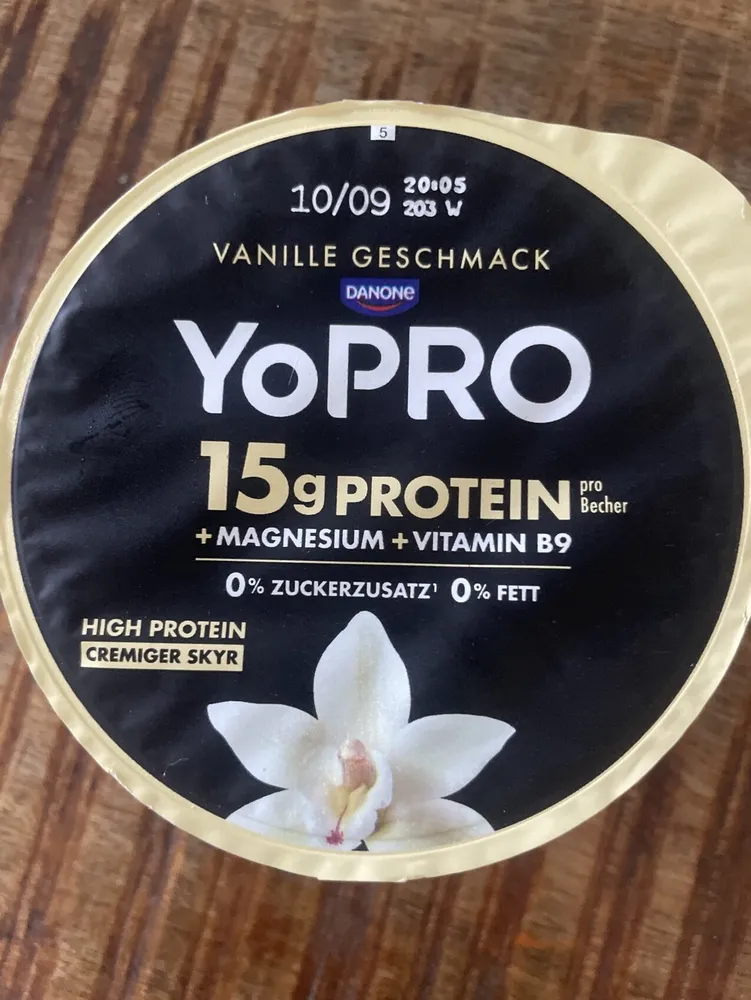 YoPro Skyr Vanillegeschmack