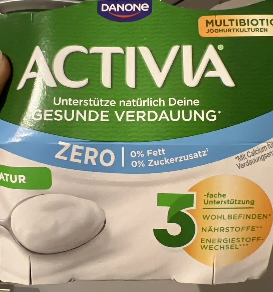 Activia Zero Natur