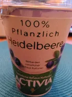 Danone ACTIVIA® 100% Pflanzlich Heidelbeere 400g