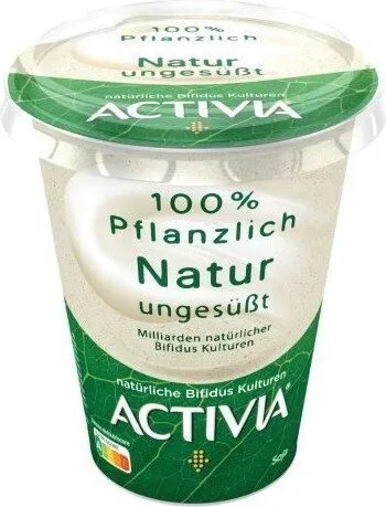 Danone ACTIVIA® 100% Pflanzlich Natur ungesüßt 400g