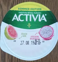Danone ACTIVIA® Sommer Edition Drachenfrucht & Guave 460g (4 x 115g)
