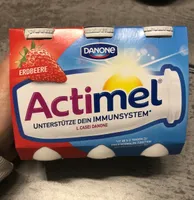 Danone Actimel® Erdbeere 6 x 100g = 600g
