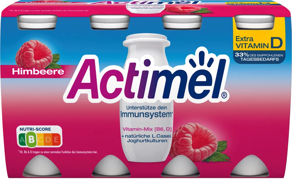 Danone Actimel® HIMBEERE 8X100G