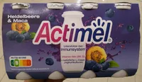 Danone Actimel® Heidelbeere und MACA 8x100g