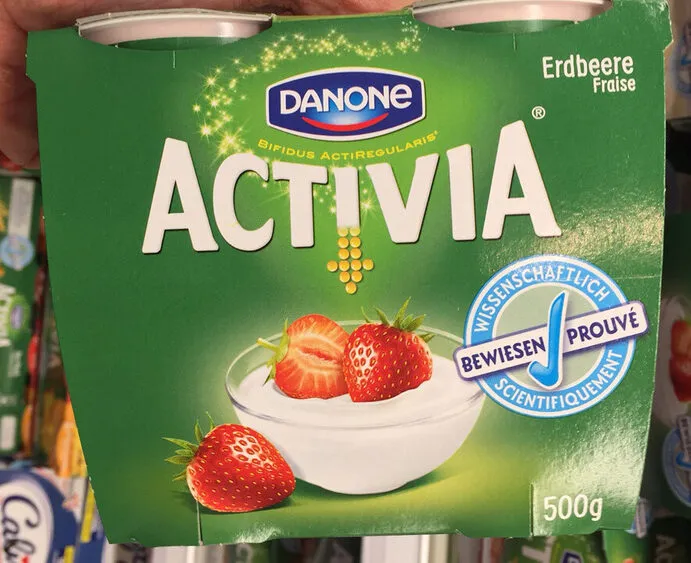 Activia erdbeere