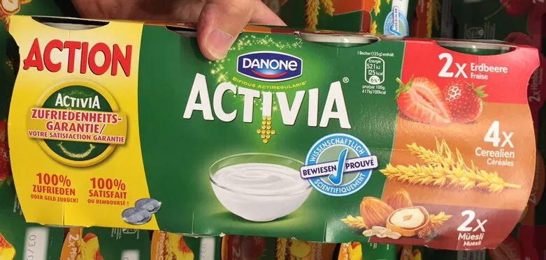 Activia 2xFraise 4xCéréales 2xMuesli