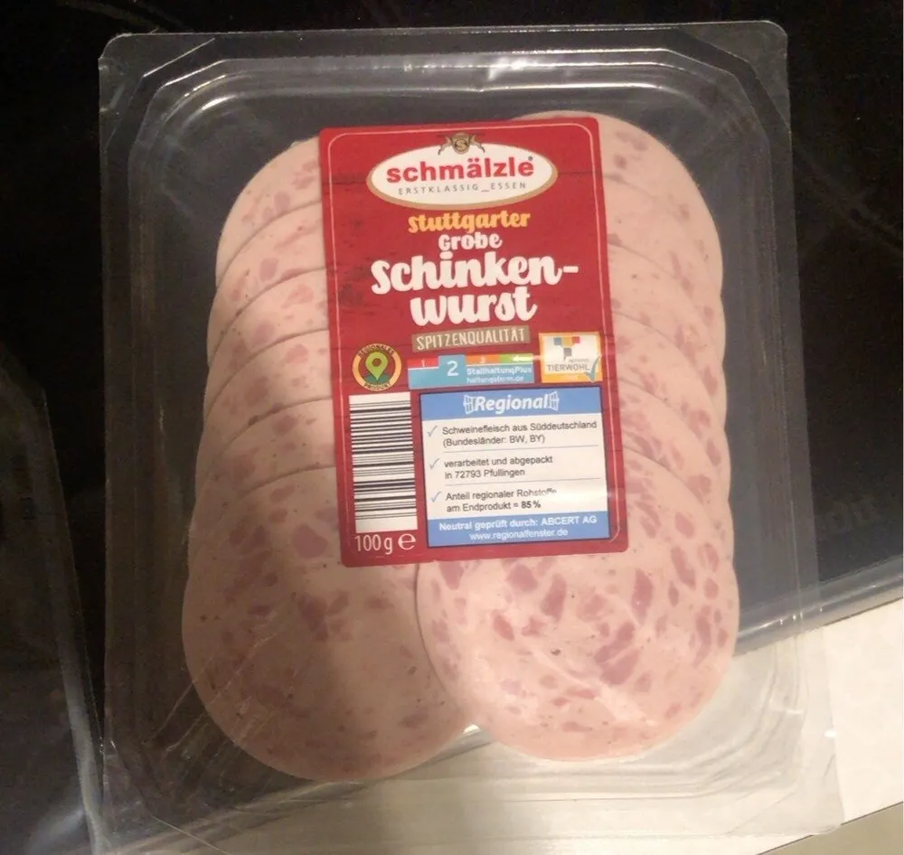 Stuttgarter Grobe Schinkenwurst