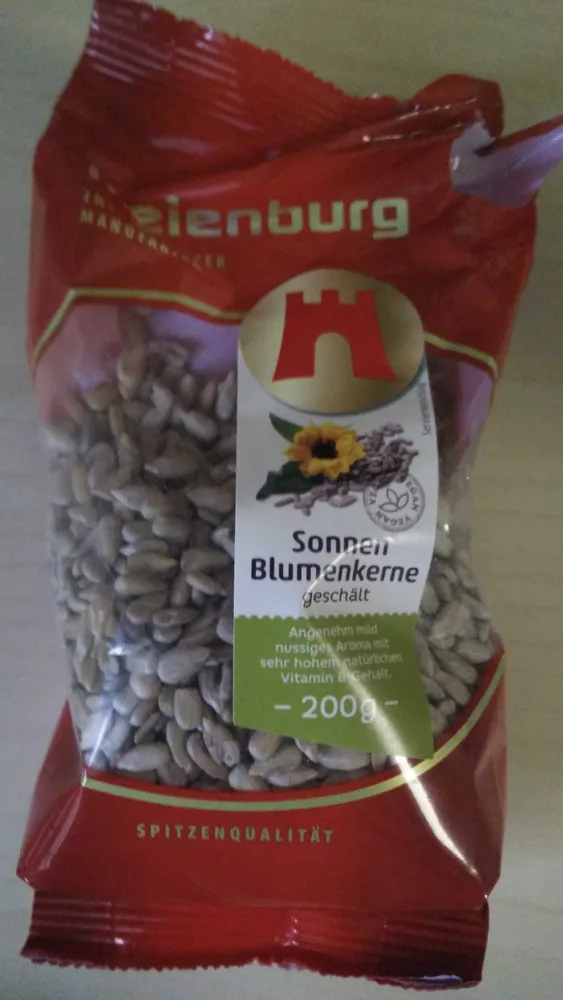 Sonnen Blumenkerne geschält