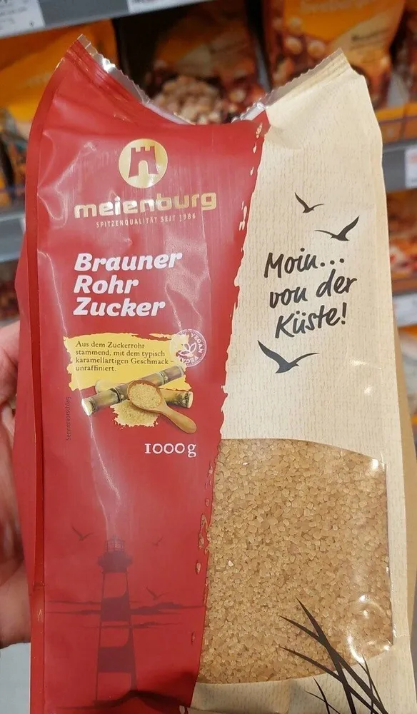 Brauner Rohrzucker