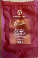 Schoko Karamell Mandeln