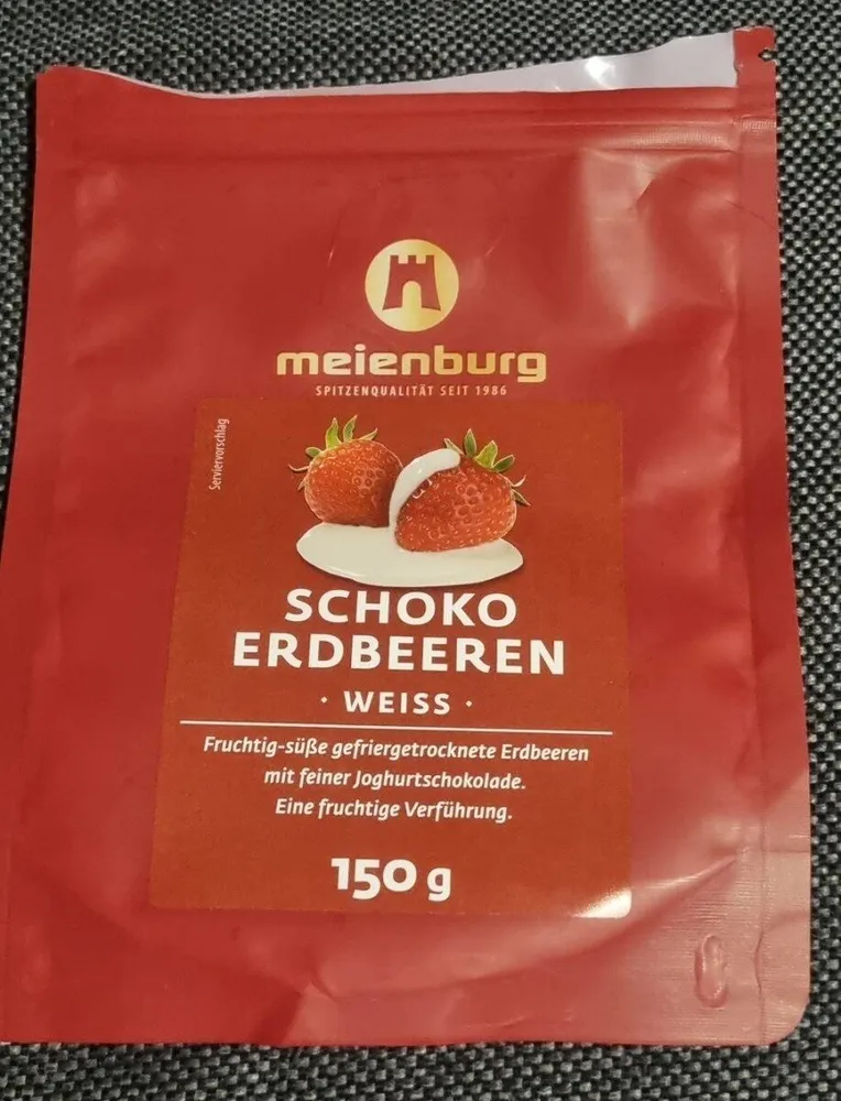 Schoko Erdbeeren Weiss