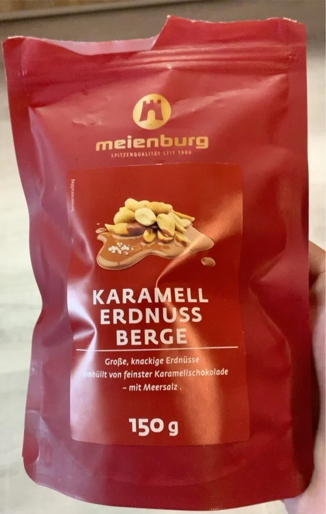 Karamell-Erdnuss-Berge