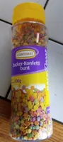 Zucker-konfetti bunt