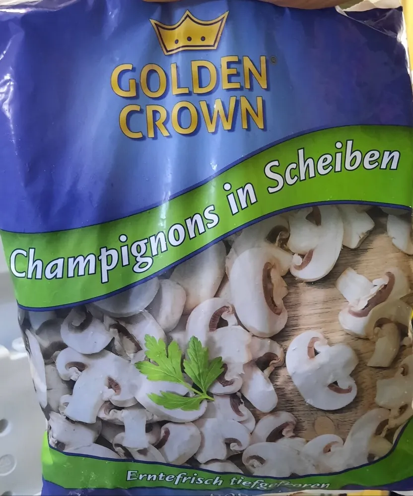 Champignons in Scheiben