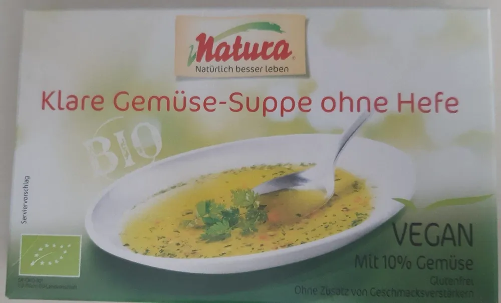Klare Gemüse-Suppe ohne Hefe