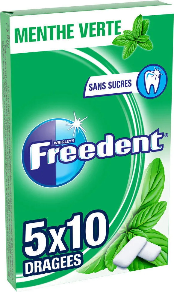 Chewing-gum Menthe verte
