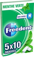 Chewing-gum Menthe verte