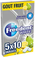 Freedent White goût fruit