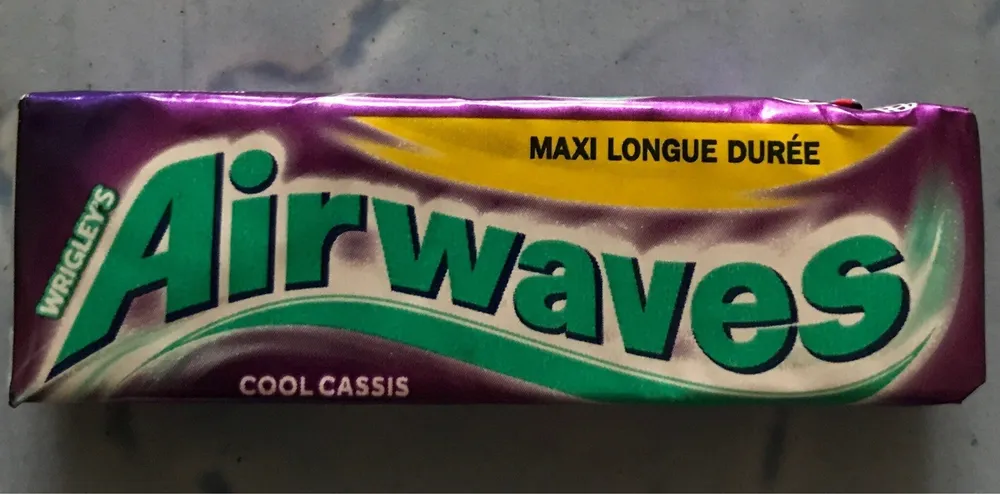 Chewing Gums Airwaves Cassis, 5 x70g
