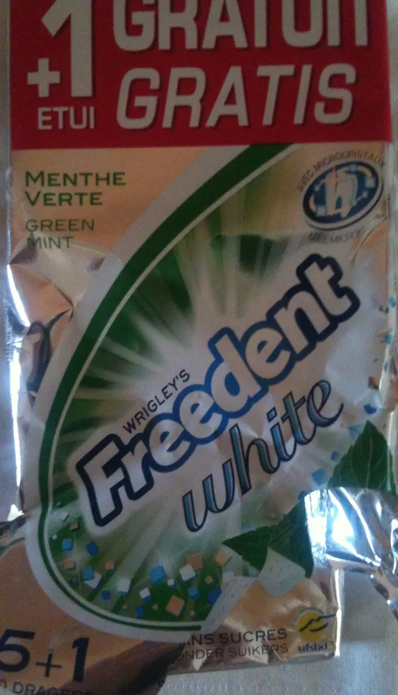 Freedent - White - Menthe Verte