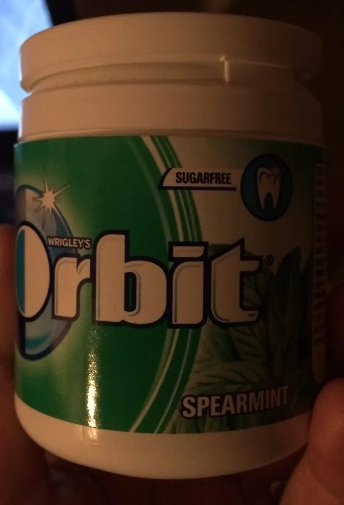 Spearmint Chewing gum (sugarfree)