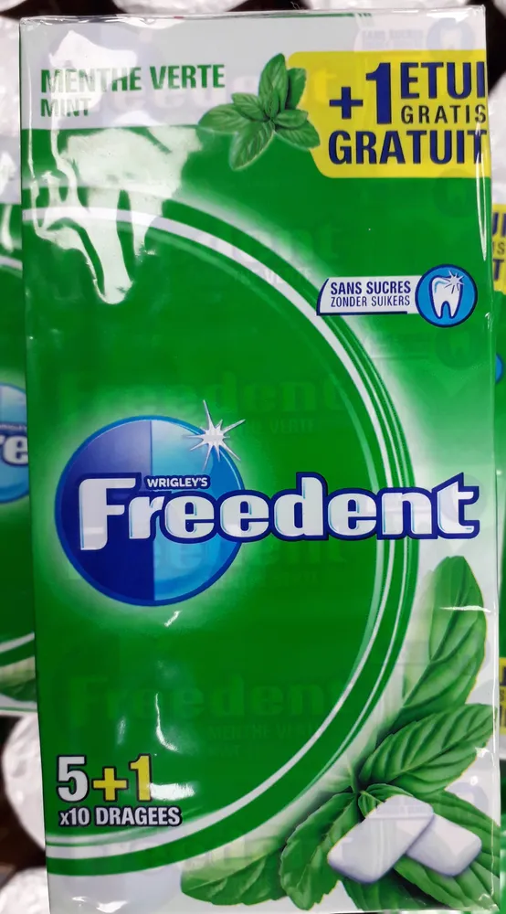 Freedent - menthe verte