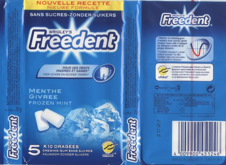 Wrigley's Freedent