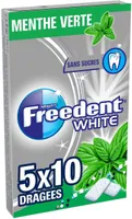 5X10 D FREEDENT WHITE M.VERTE