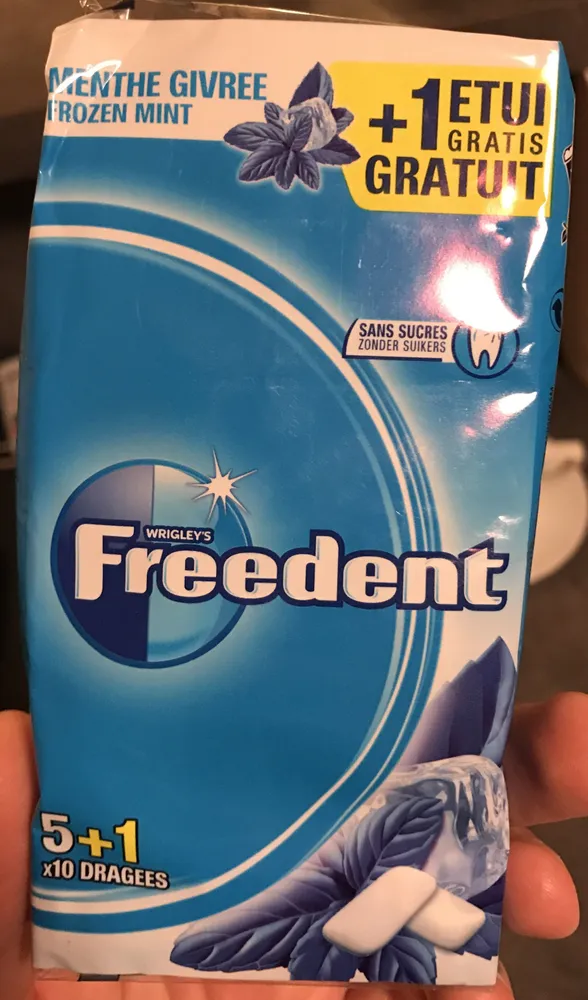 Freedent - Menthe givree