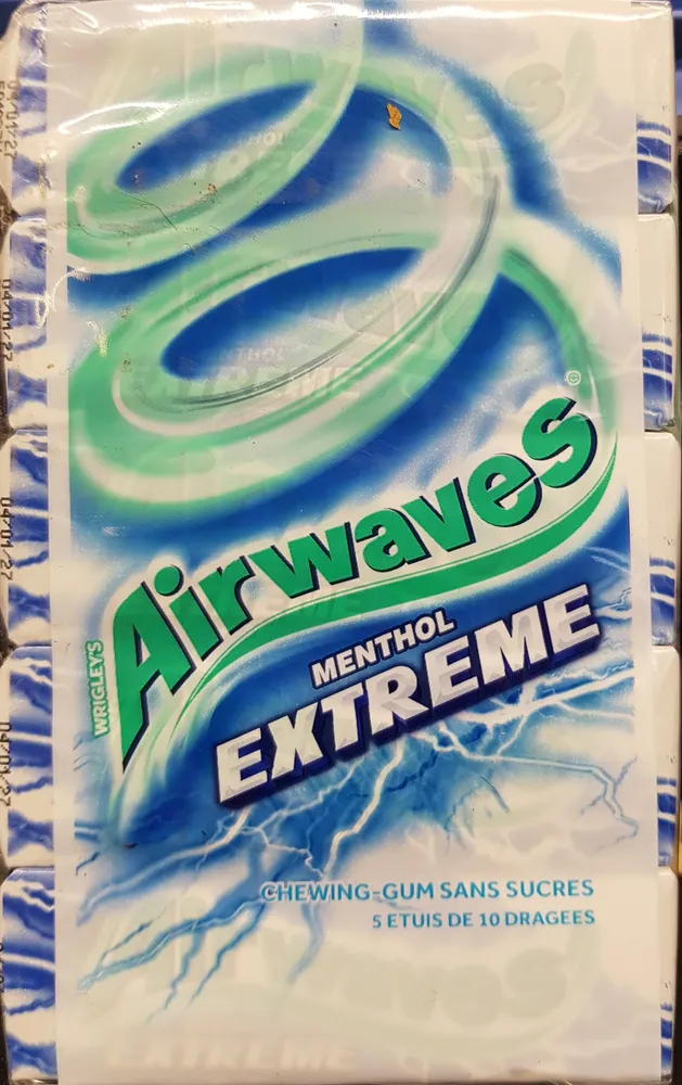 Airwaves extreme menthol