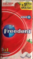 Freedent gout fraise et menthe