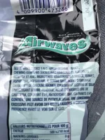 Chewing gum Airwaves Black menthol s/sucre 5