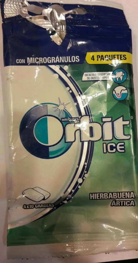 Chew-gum à la menthe