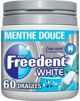 Freedent white menthe douce