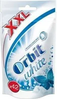 Wrigleys Orbits XXL White Fresh Mint Chewing Gum Without Sugar
