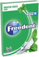 Freedent Menthe Verte - Chewing-gum sans sucres